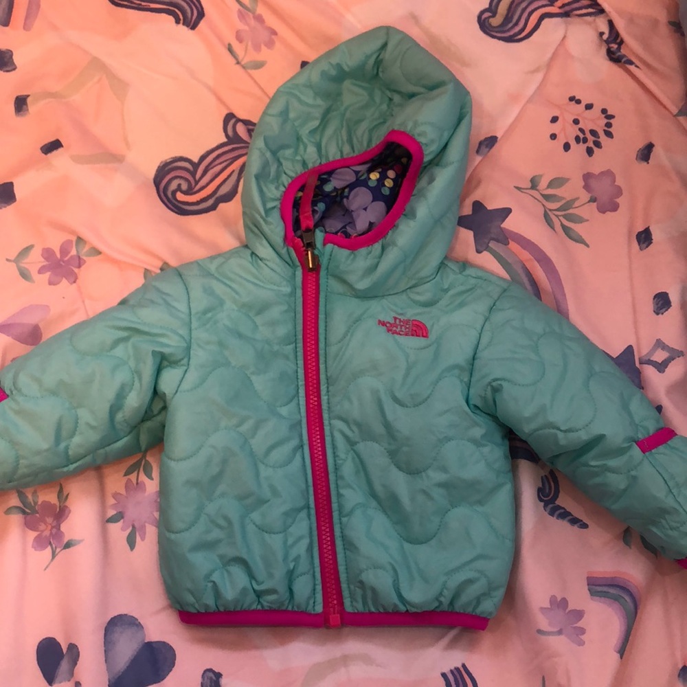 North face baby girls jacket